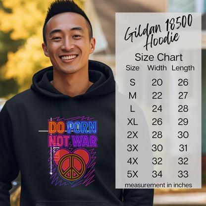 Do Porn Not War Against The System Alpha Mens Hoodie