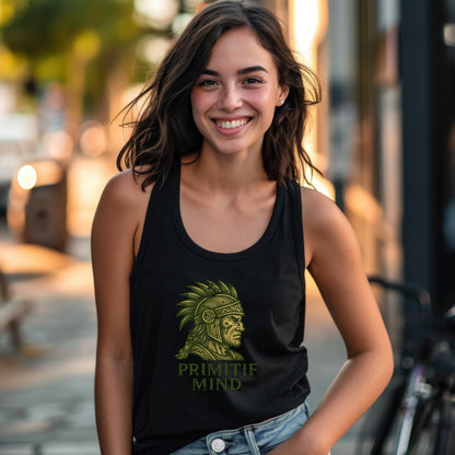 Primitif Mind Graphic Tank Top Unique Art Product