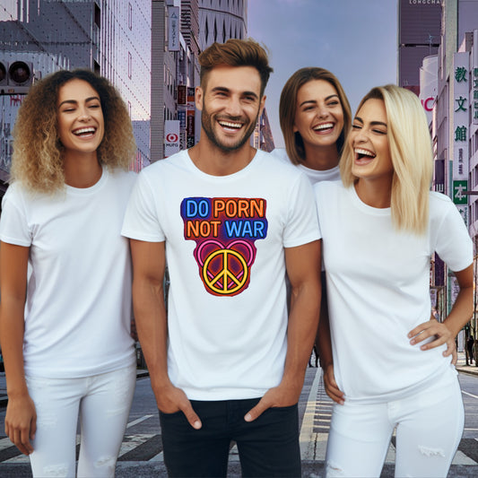 Do Porn Not War Peace Sign Artwork T-shirt product