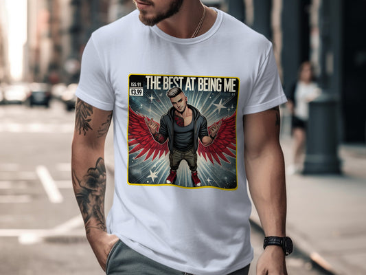 The Best At Being Me Winged Graphic T-Shirt product type