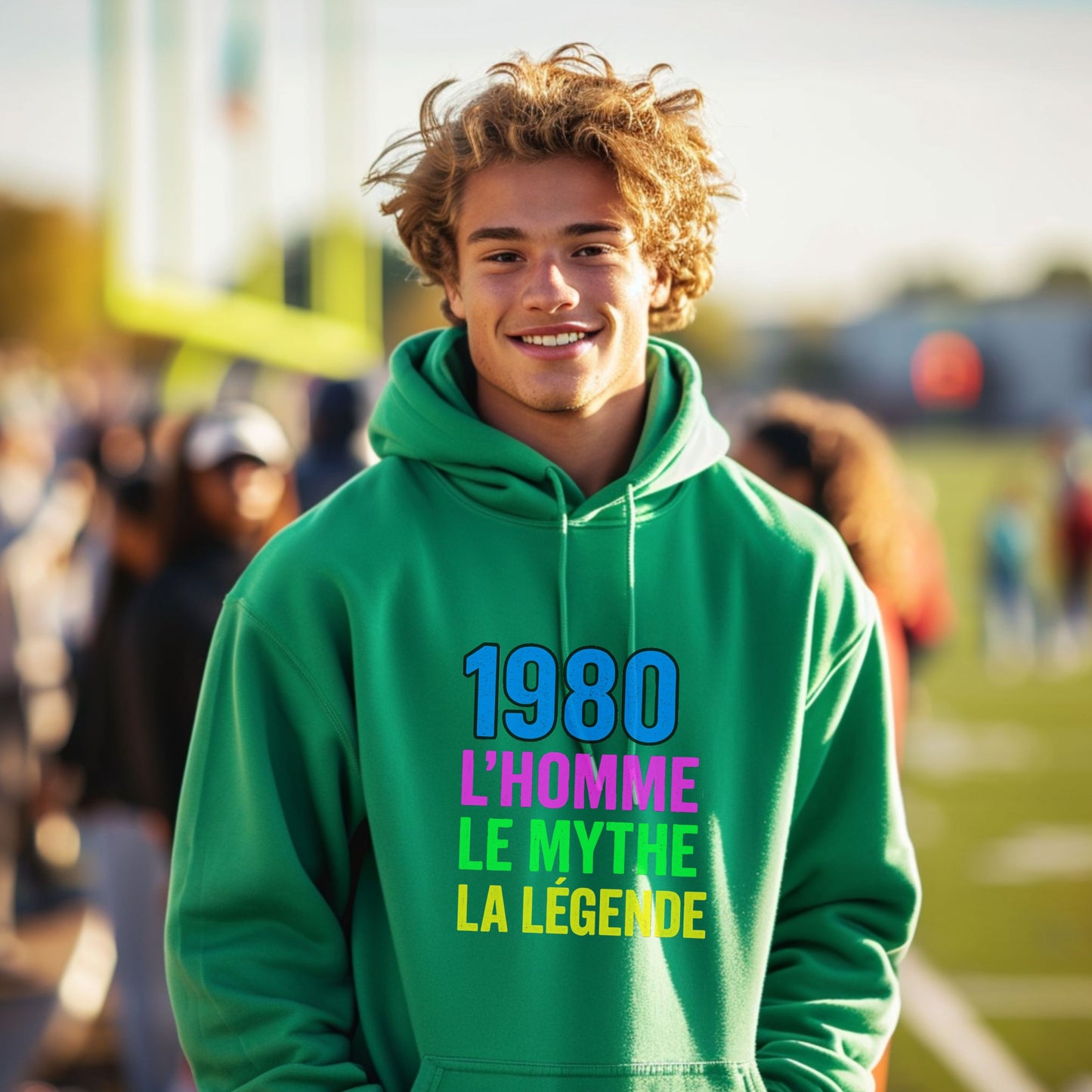 1980 L'Homme Le Mythe La Légende Hoodie