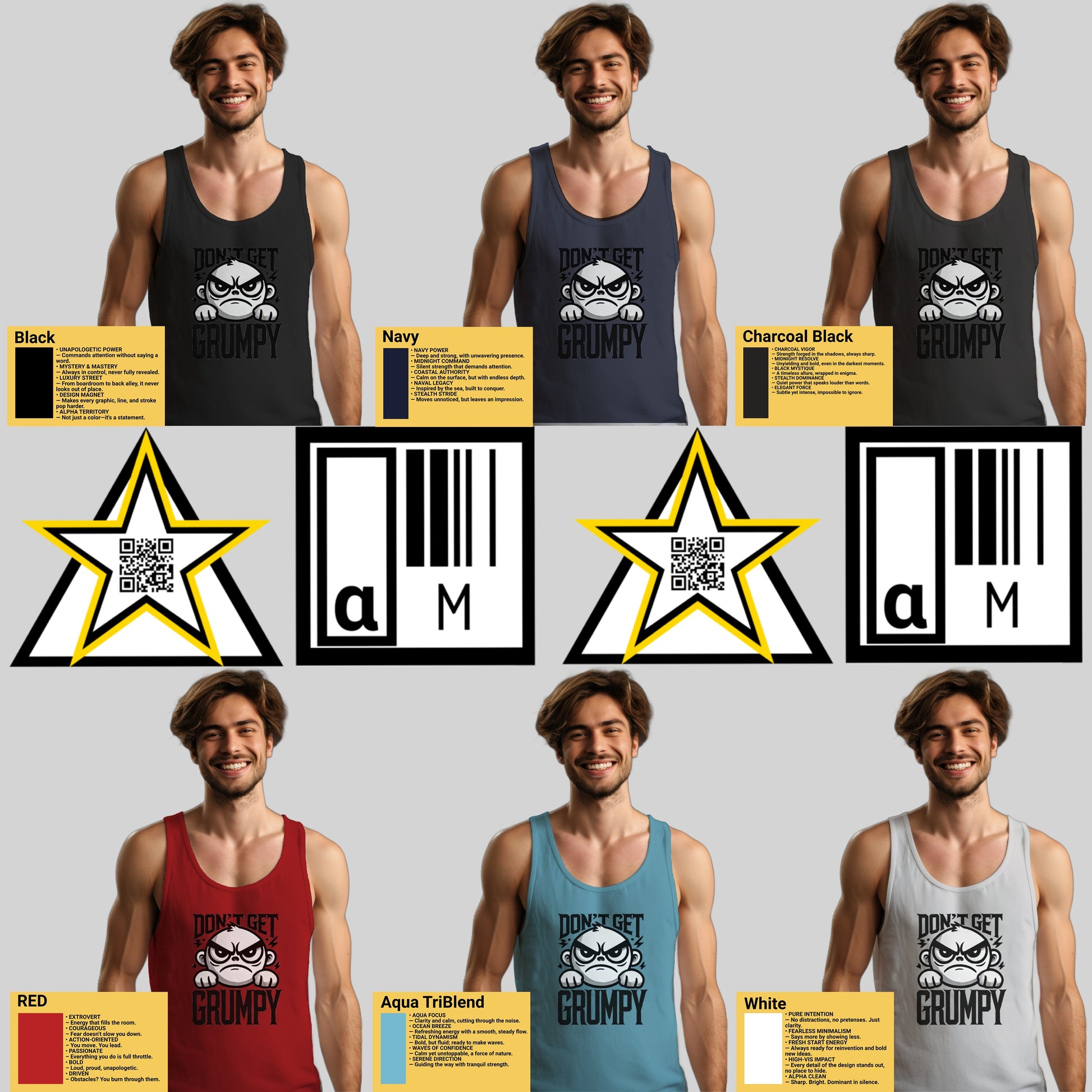 Don't Get Too Close I'm Grumpy Tank Top Product