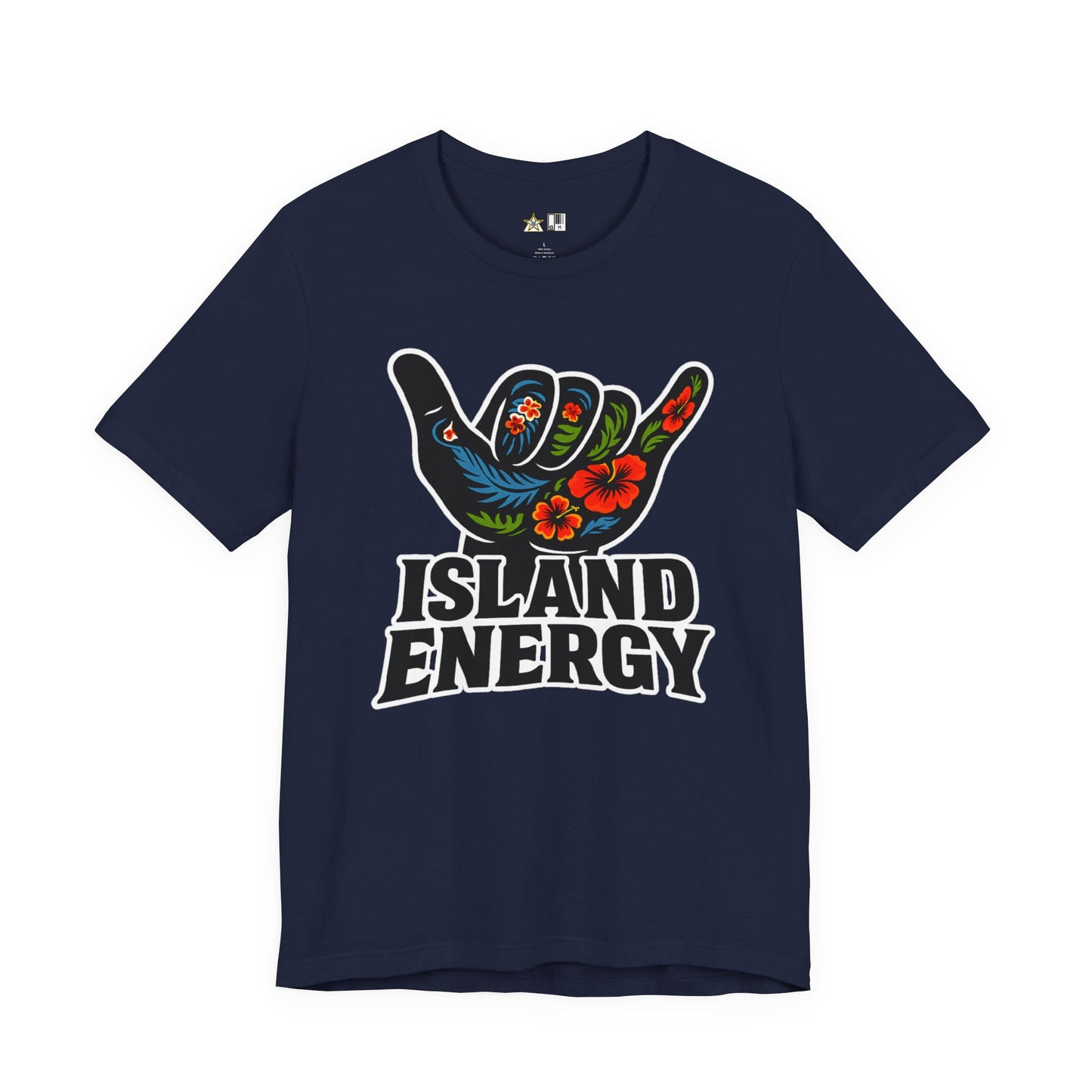 Island Energy Shaka Vibe – Unisex Streetwear Graphic Tee