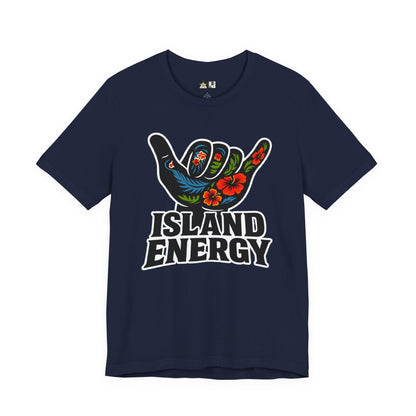 Island Energy Shaka Vibe – Unisex Streetwear Graphic Tee