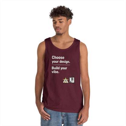 Custom Alpha Heavy Tank — Choose Your Design. Build Your Vibe.