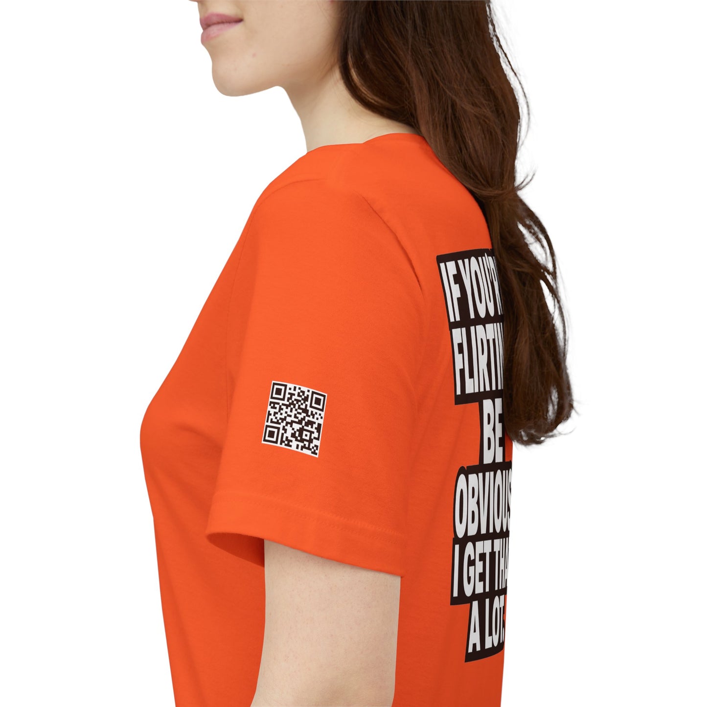 If You’re Flirting, Be Obvious – Funny Flirty Graphic Tee