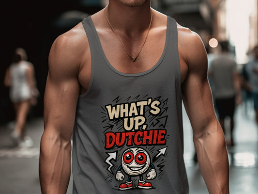 What's Up Dutchie Graphic Tank Top Casual Wear product
