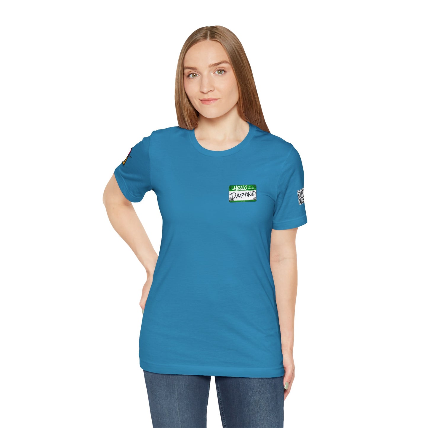 Custom Name Tag – Personalized Streetwear Graphic Tee