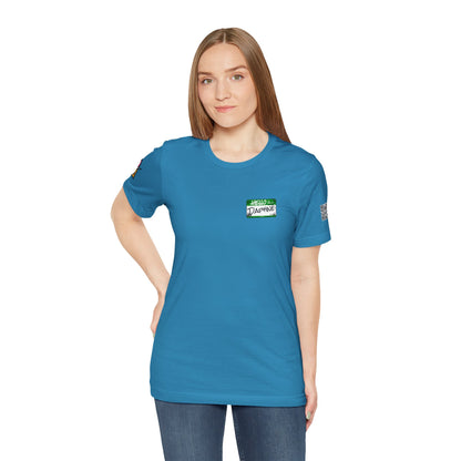 Custom Name Tag – Personalized Streetwear Graphic Tee