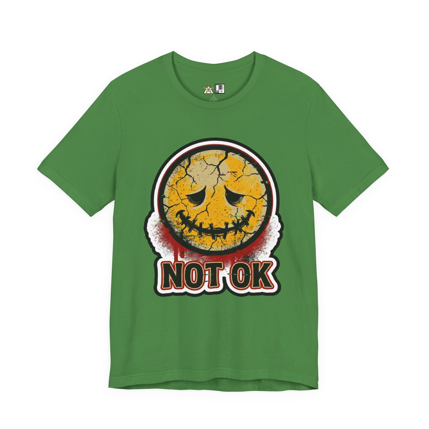 Not Ok unisex streetwear graphic tee