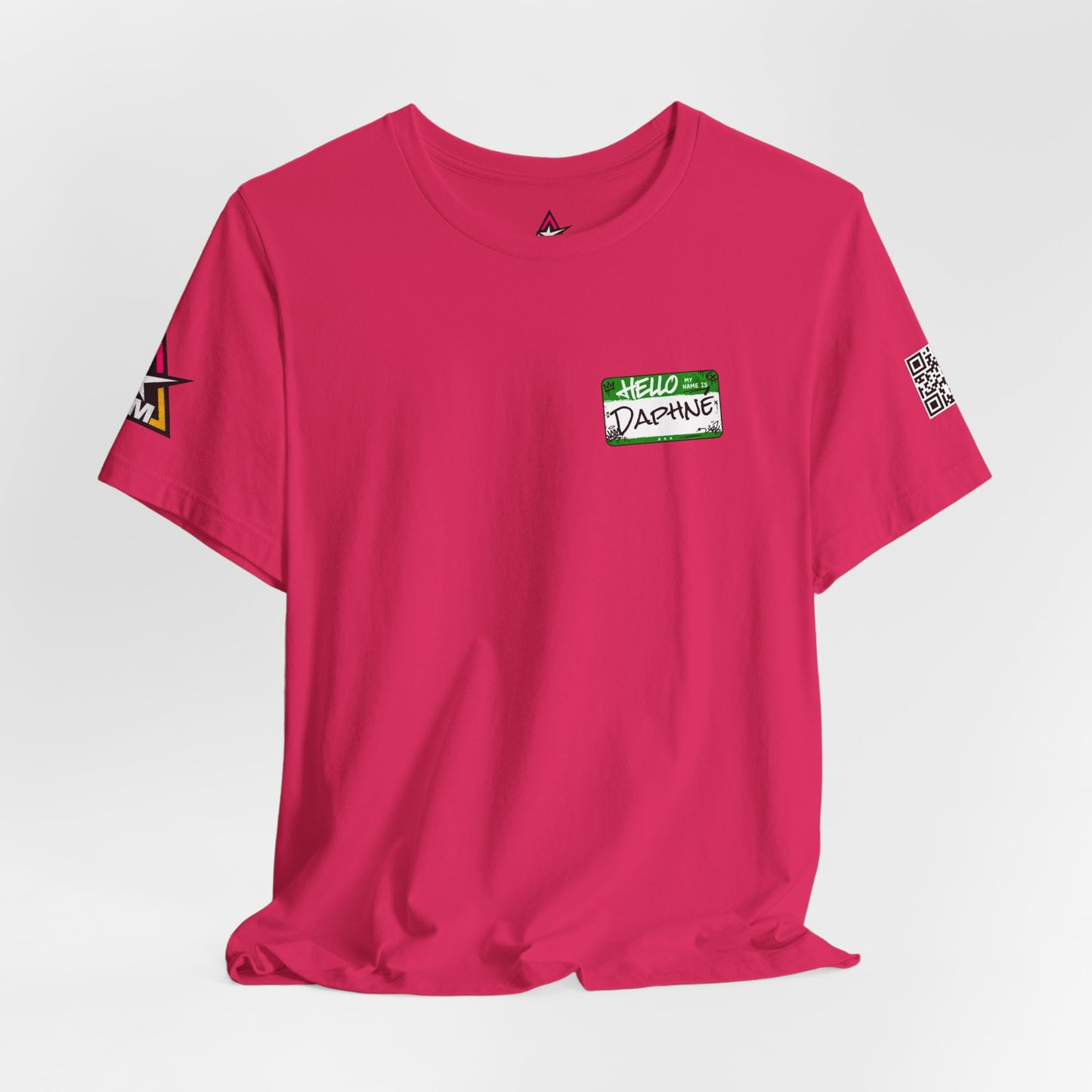 Custom Name Tag – Personalized Streetwear Graphic Tee