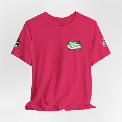 Custom Name Tag – Personalized Streetwear Graphic Tee