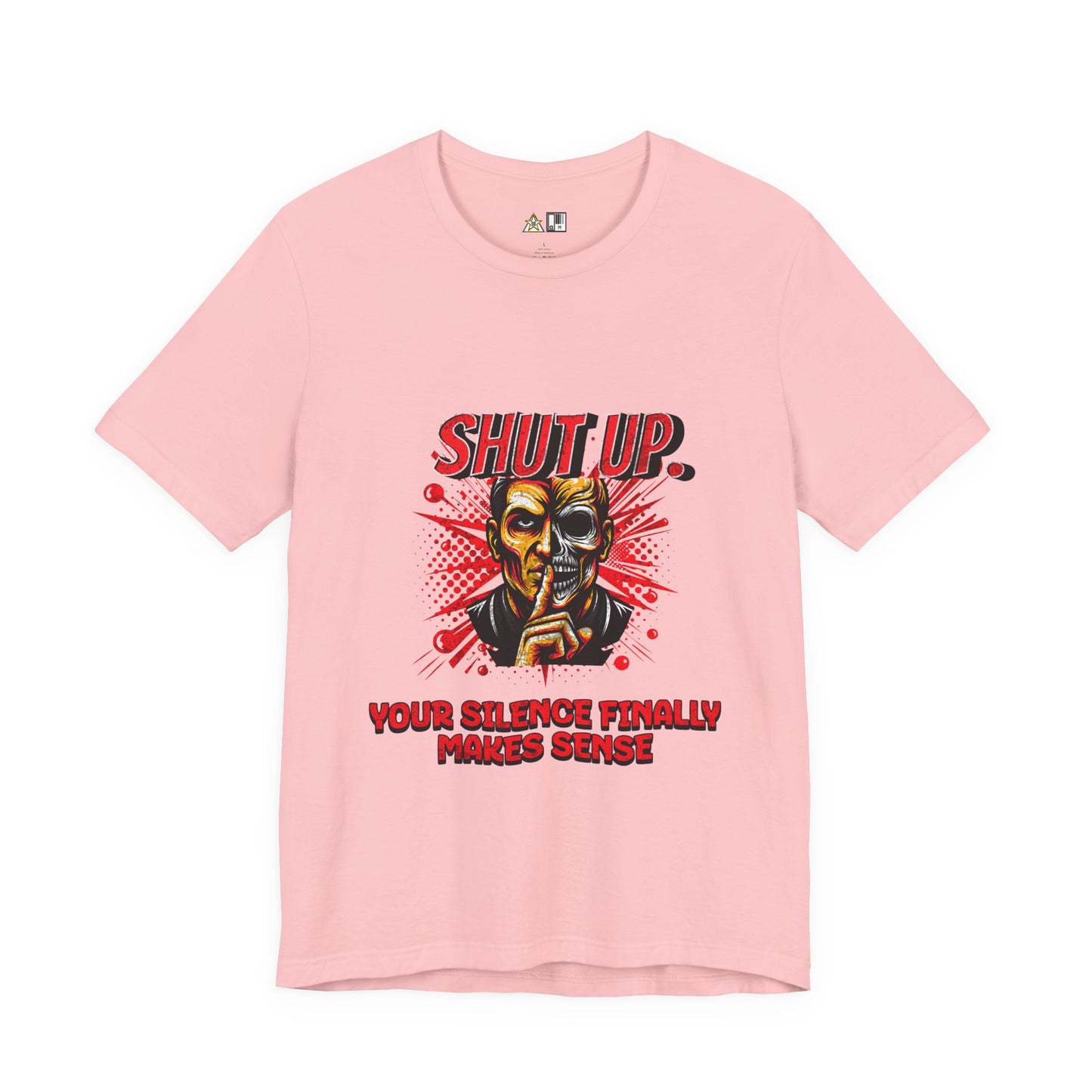 Silence Speaks Louder – unisex streetwear graphic tee