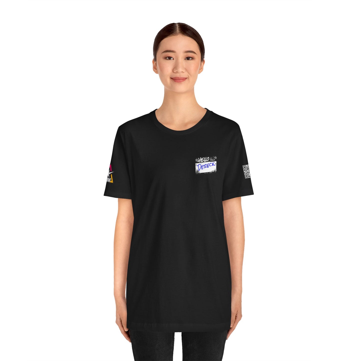 Custom Name Tag – Personalized Streetwear Graphic Tee