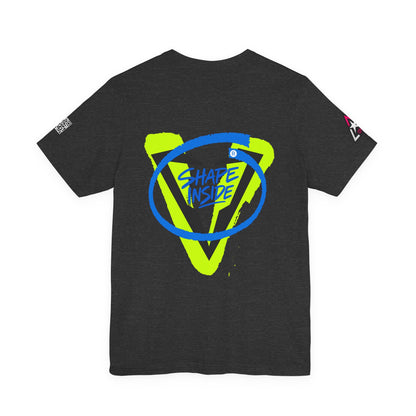 V-Shape Inside Graphic T-Shirt | Fitness Streetwear Tee | Gym & Bodybuilding Shirt