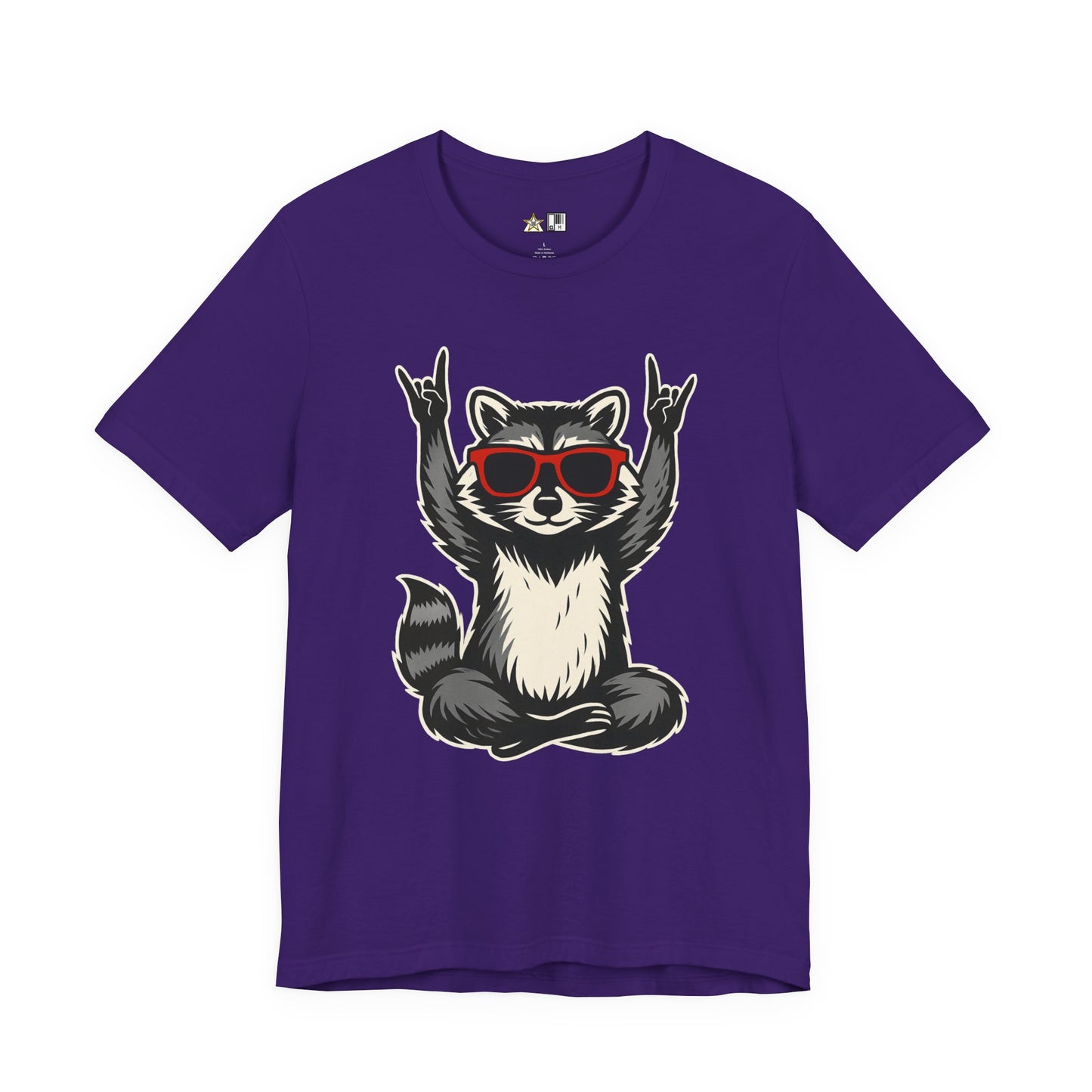 Wild Raccoon Icon Tee – Unisex Streetwear Graphic Tee