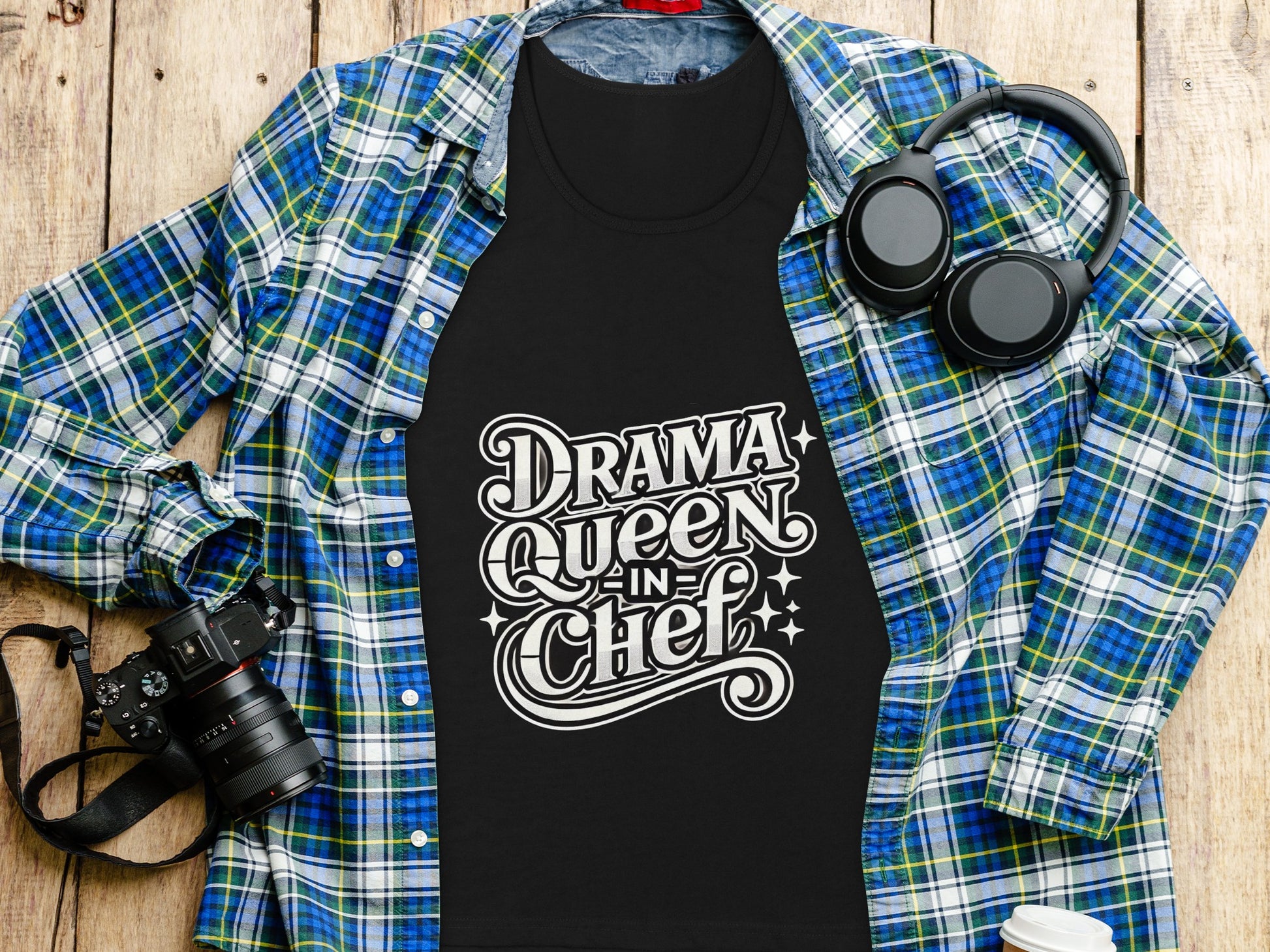 Drama Queen in Chef Graphic Tee product