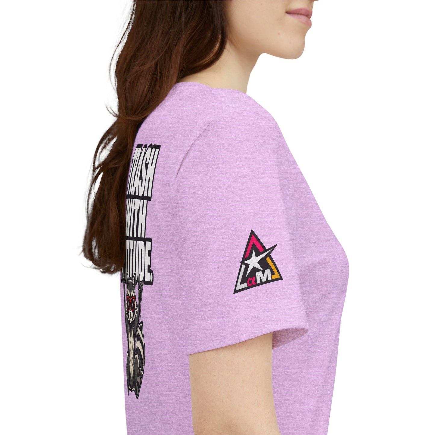 Trash With Attitude – Funny Raccoon Graphic Tee