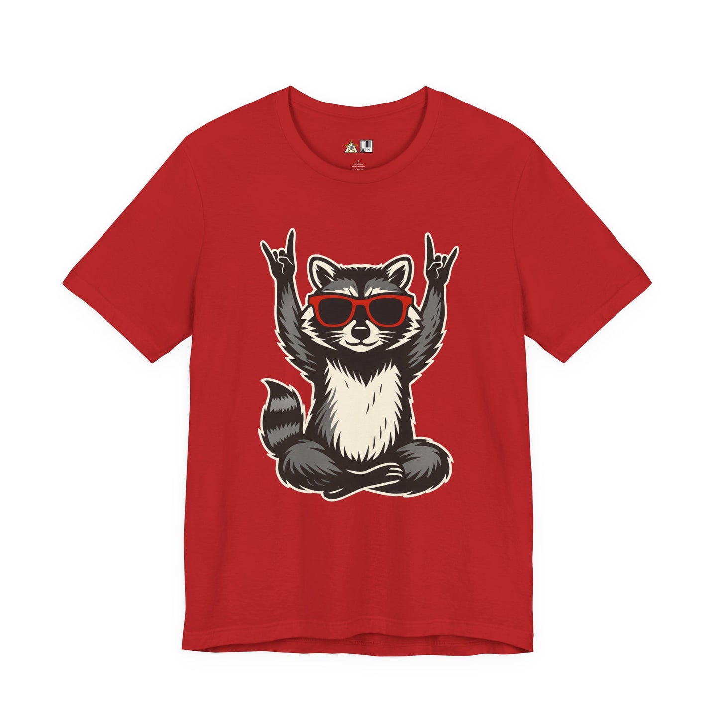 Wild Raccoon Icon Tee – Unisex Streetwear Graphic Tee