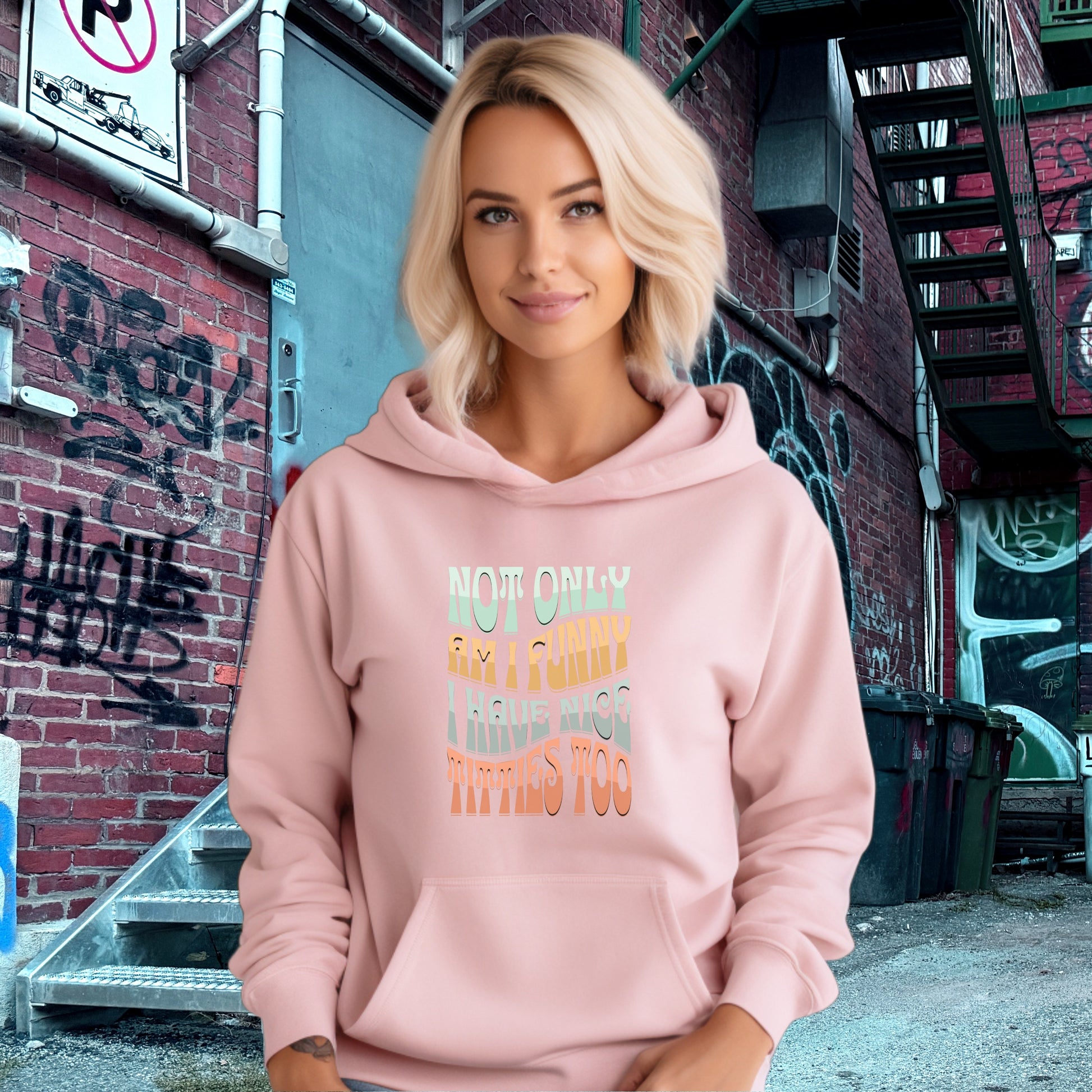 Not Only Am I Funny I Have Nice Things Too Hoodie