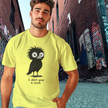 I don't give a cluck graphic t-shirt product