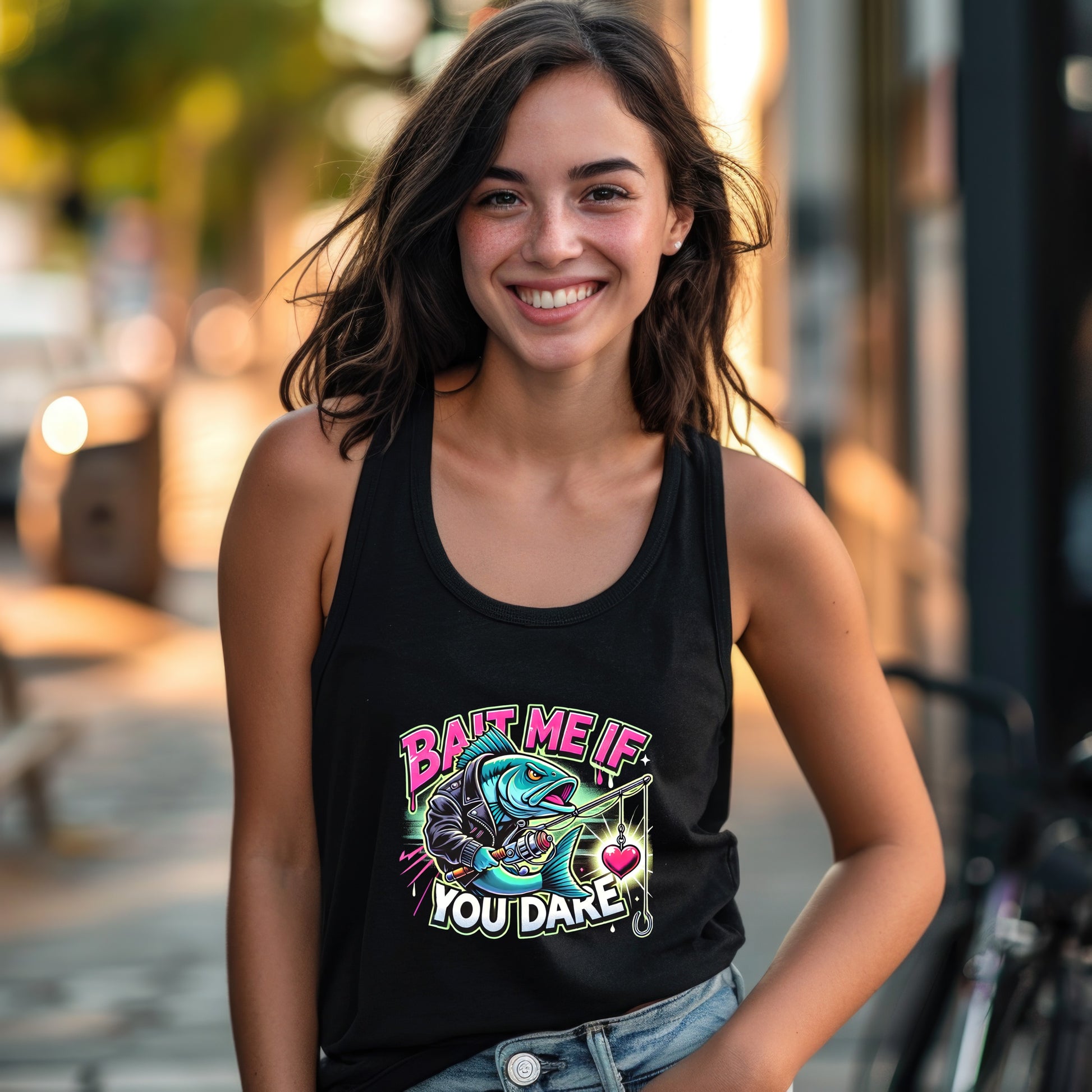 Bait Me If You Dare Graphic Tank Top product type
