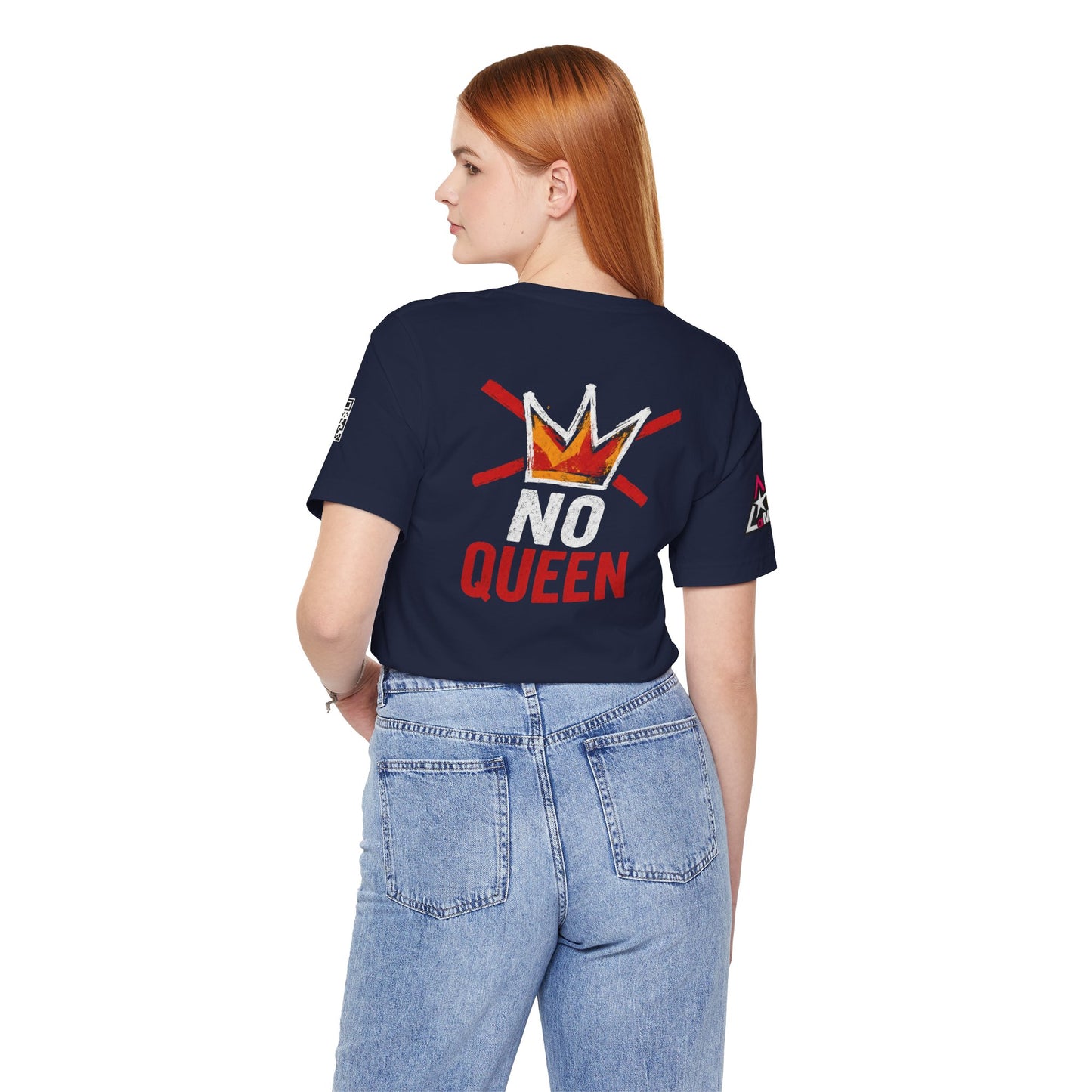 No Queen – Rebellious Crown Graphic Tee