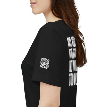 No Road Too Rough, No Woman Too Wild – Adventure Streetwear Graphic Tee