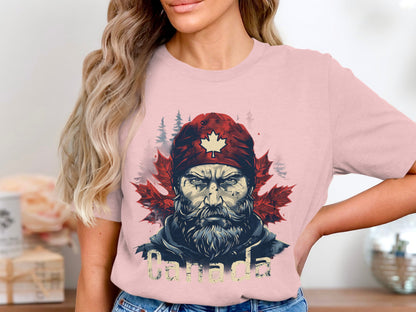 Patriotic Canada Graphic Tee Shirt product type