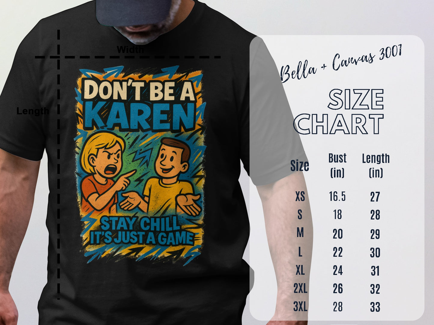 Don't Be A Karen Stay Chill It's Just A Game product