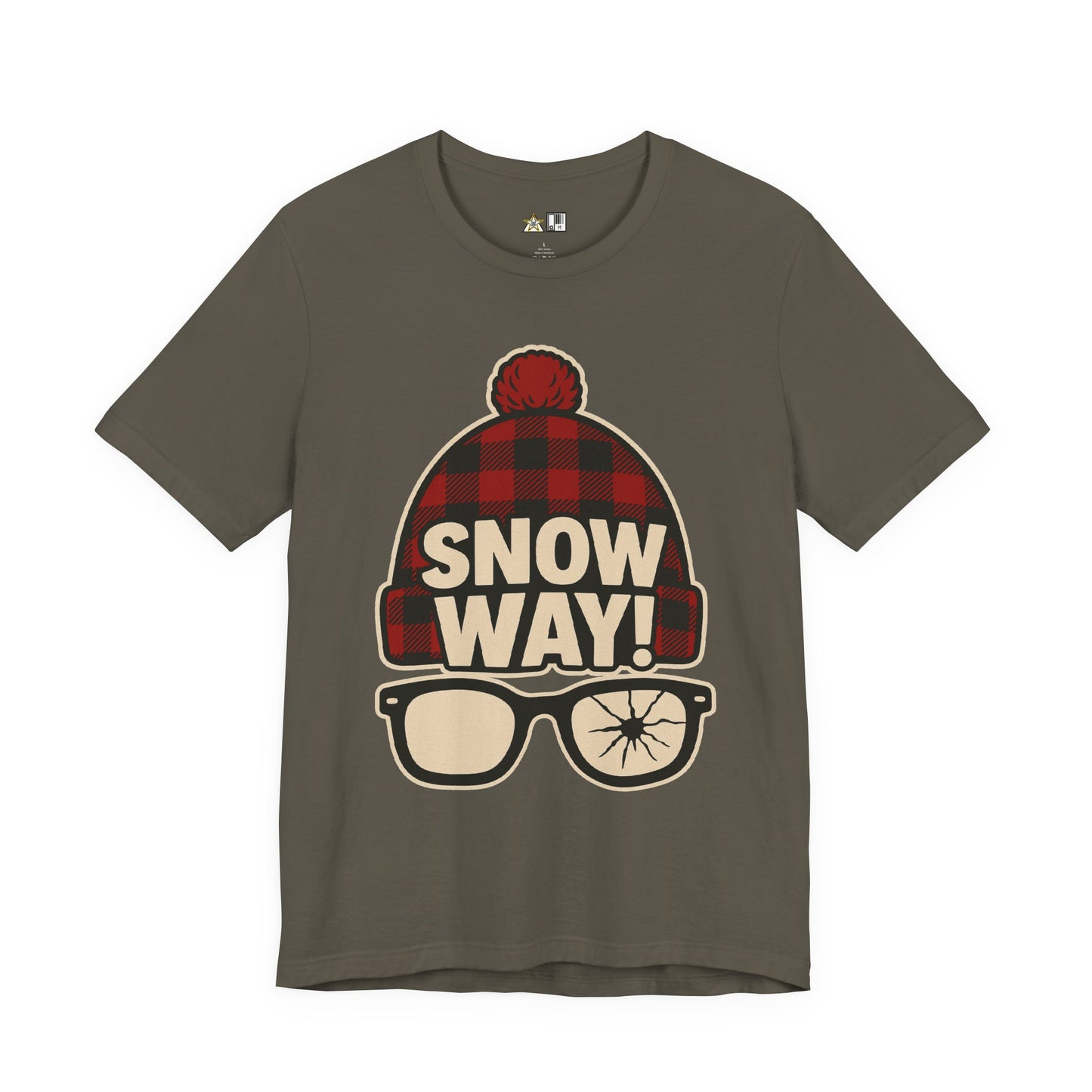 Snow Way! – Winter Streetwear Unisex Graphic T-Shirt