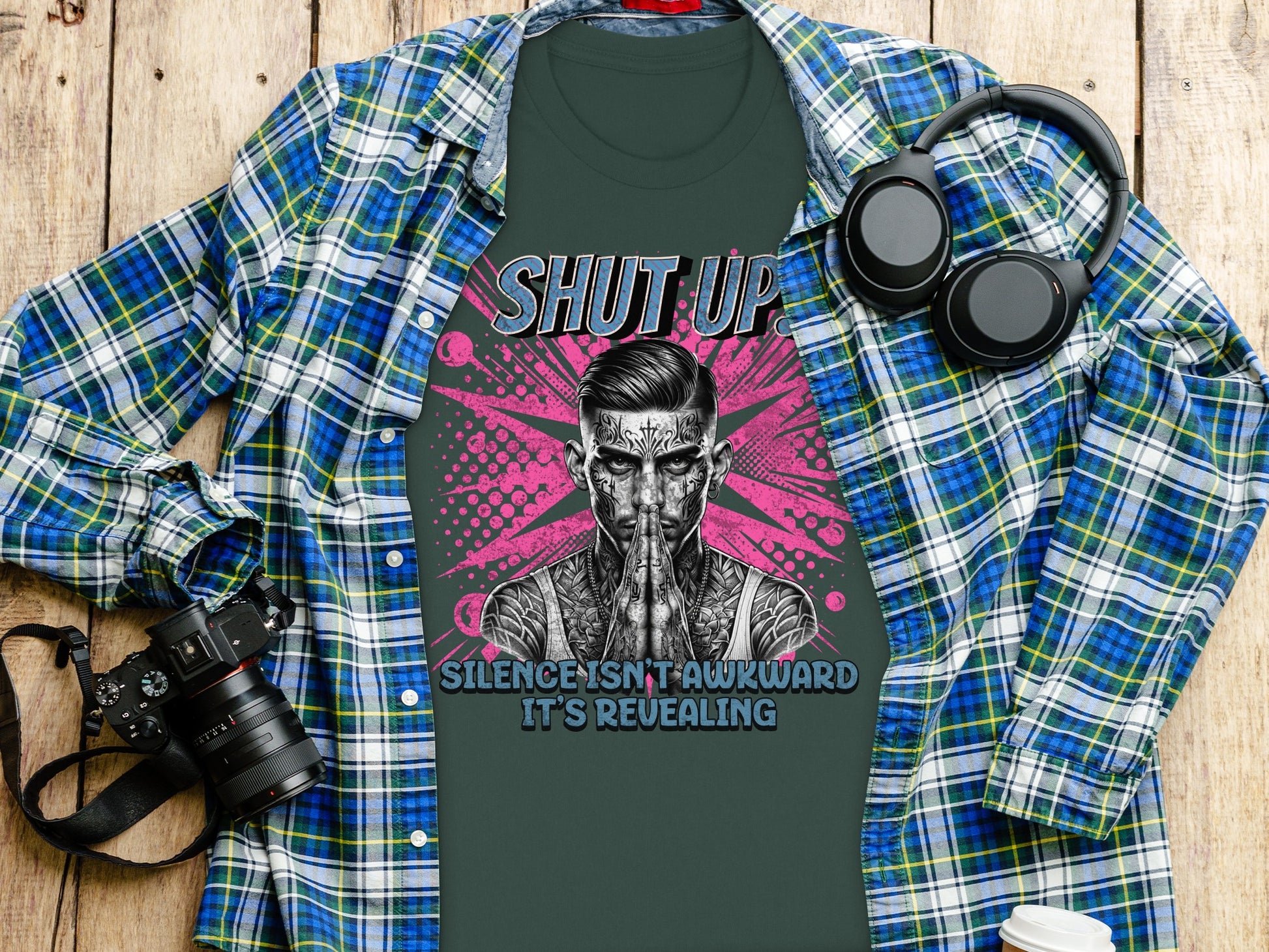 Silence Isn't Awkward It's Revealing T-Shirt product