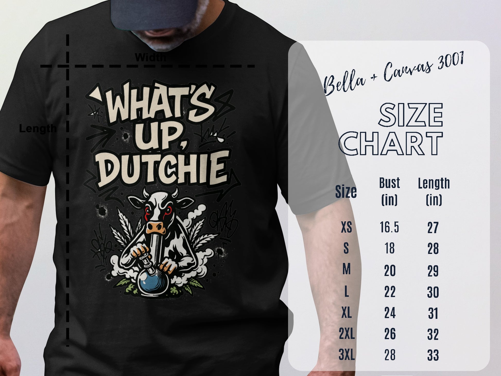 Fun What's Up Dutchie Graphic T-Shirt product