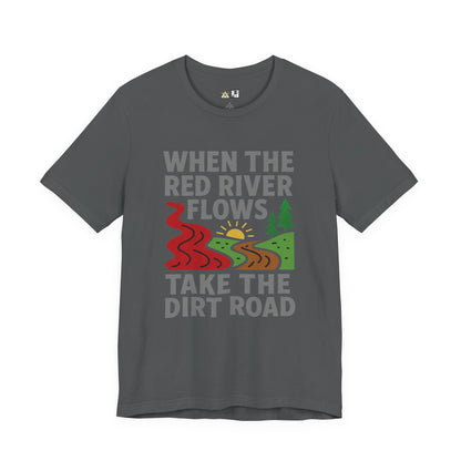 Take the Dirt Road – Unisex Streetwear Graphic Tee