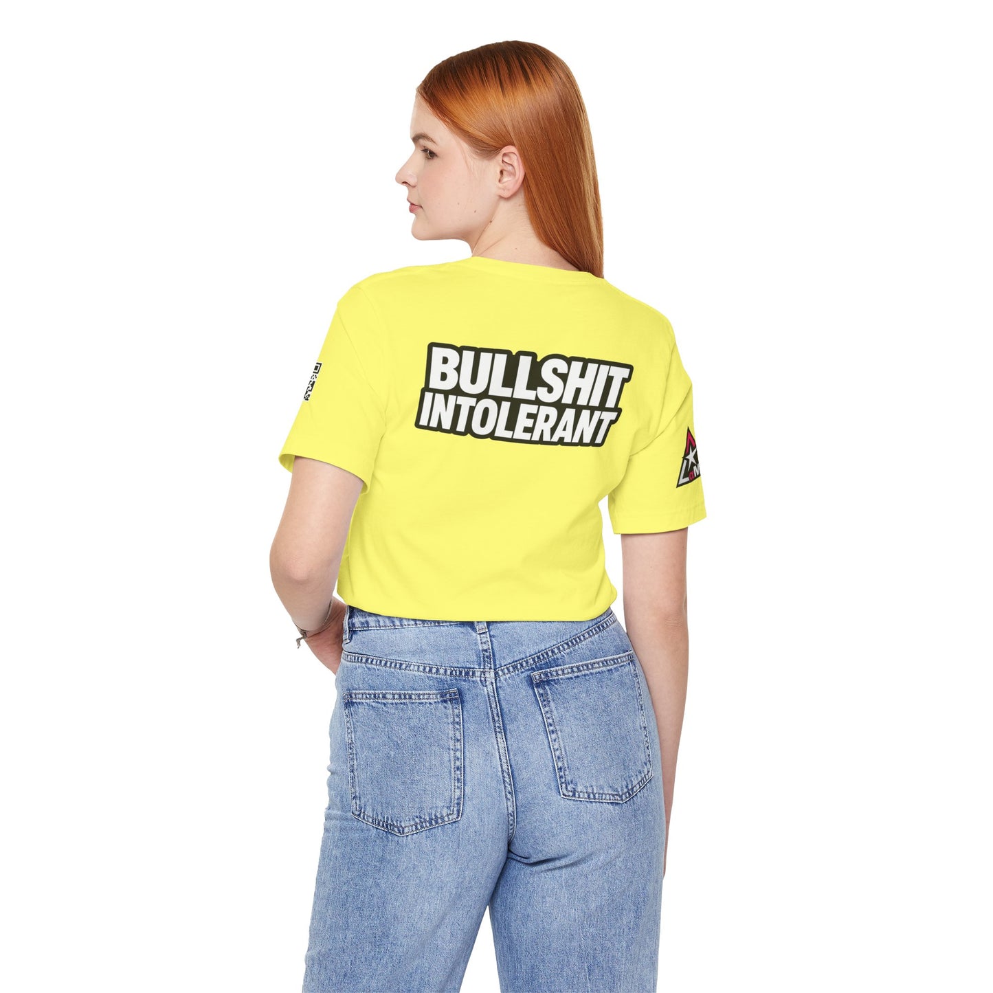 Bullshit Intolerant Graphic T-Shirt | Sarcastic No-BS Streetwear Tee
