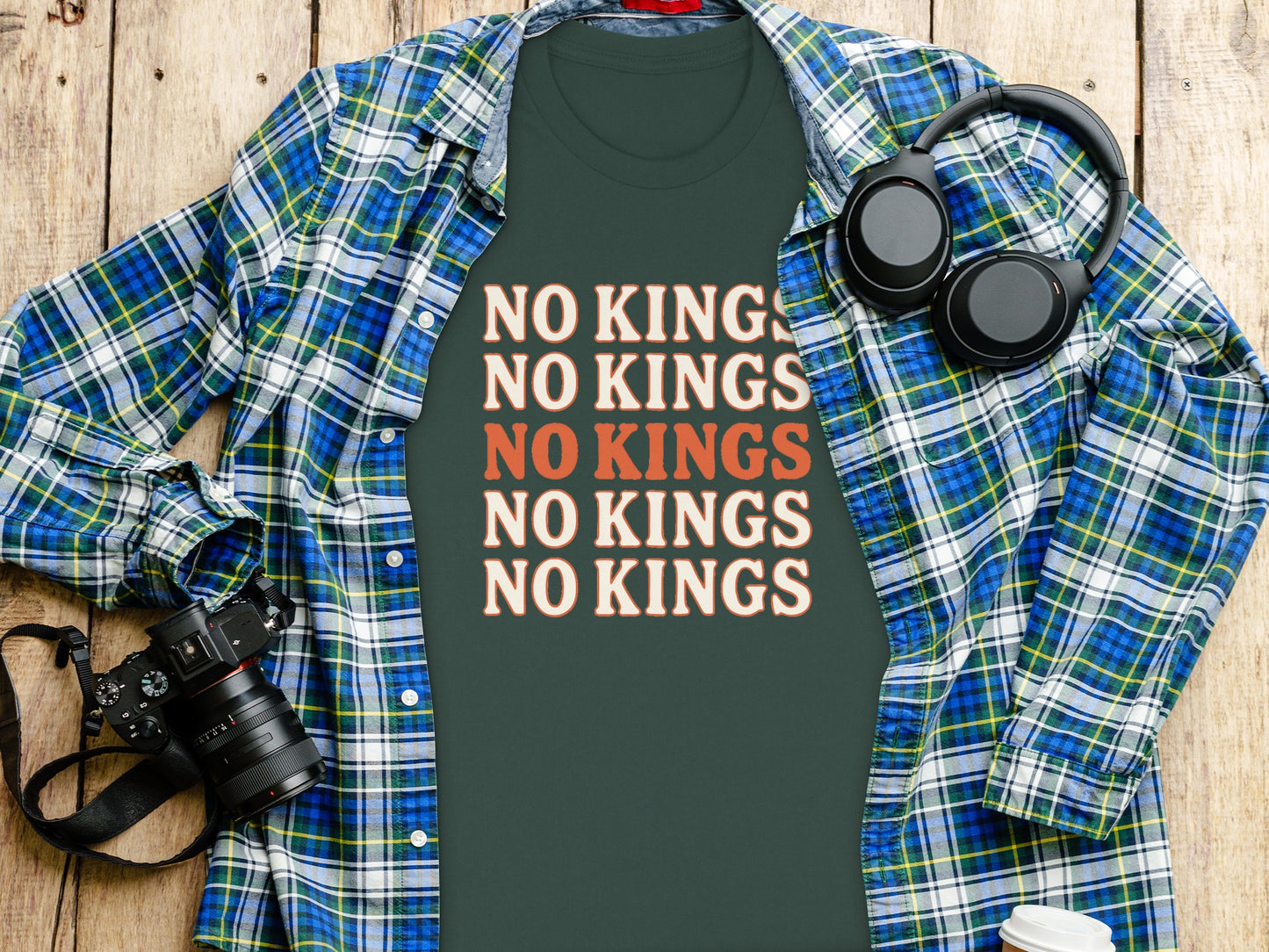 NO KINGS NO KINGS NO KINGS No Kings Shirt