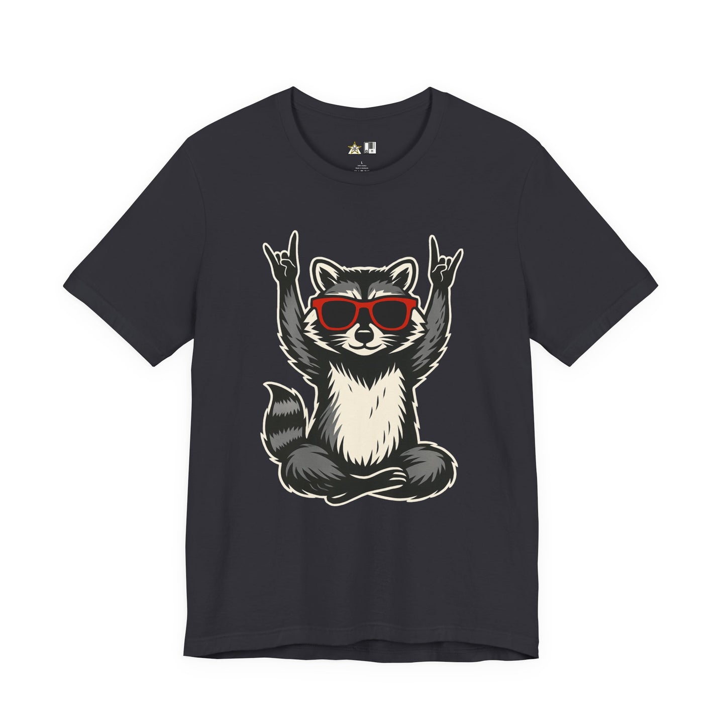Wild Raccoon Icon Tee – Unisex Streetwear Graphic Tee