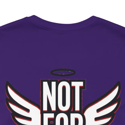 NOT FOR EVERYONE Graphic T-Shirt | Angel Wings Statement Tee | Bold Streetwear Shirt | Unisex Graphic Tee
