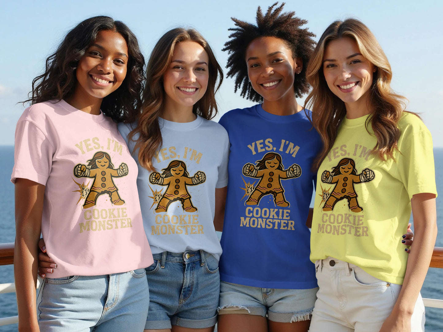 Yes I'm Cookie Monster Graphic T-Shirt product
