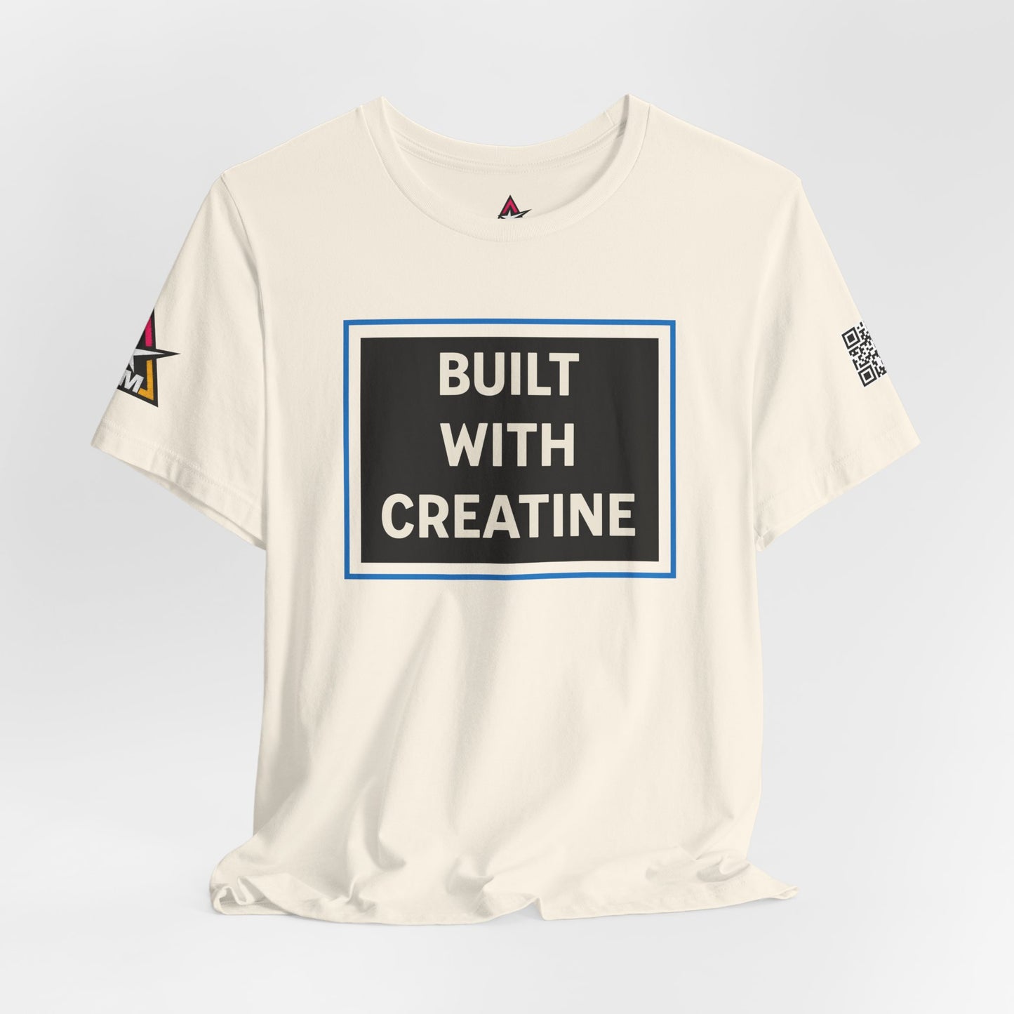 Built With Creatine Graphic T-Shirt | Gym Streetwear Tee | Bodybuilding & Fitness Shirt