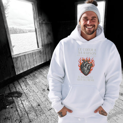 Le Coeur A Sa Raison Warm and Stylish Hoodie