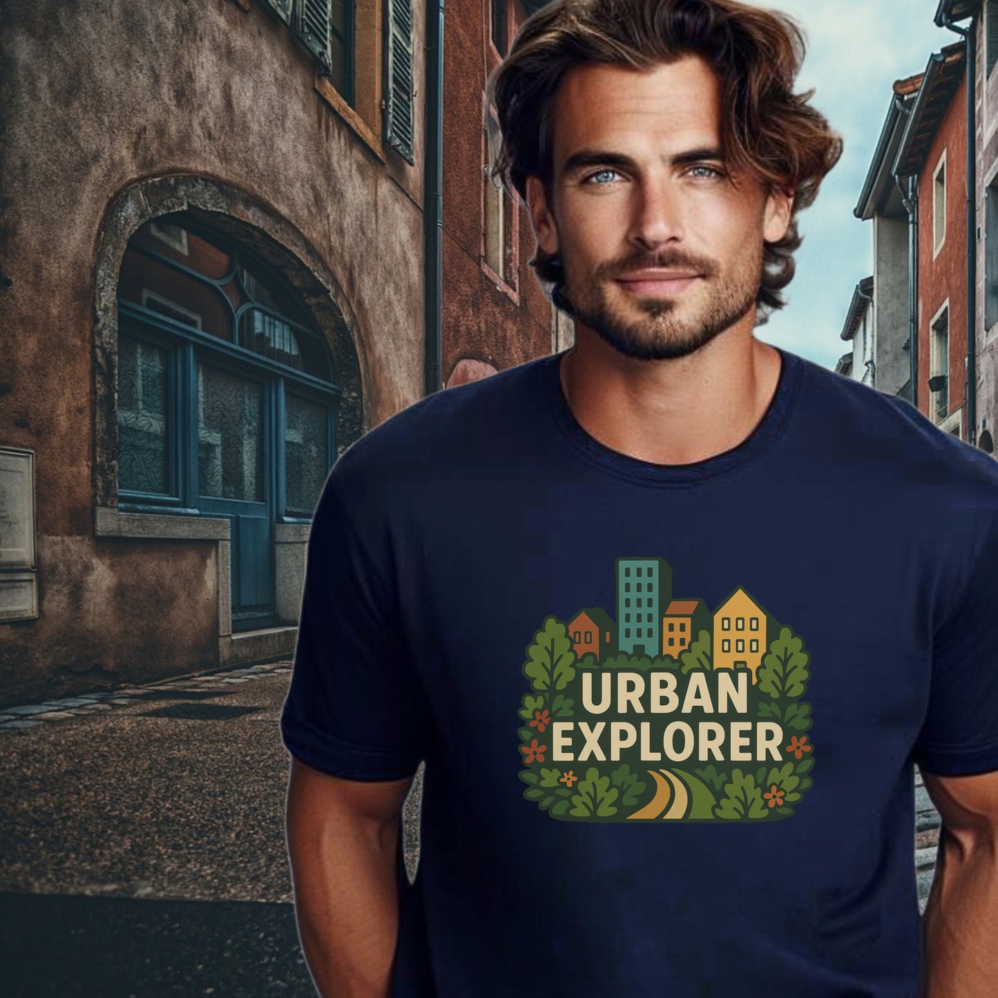 Urban Explorer Graphic T-Shirt for Outdoor Lovers