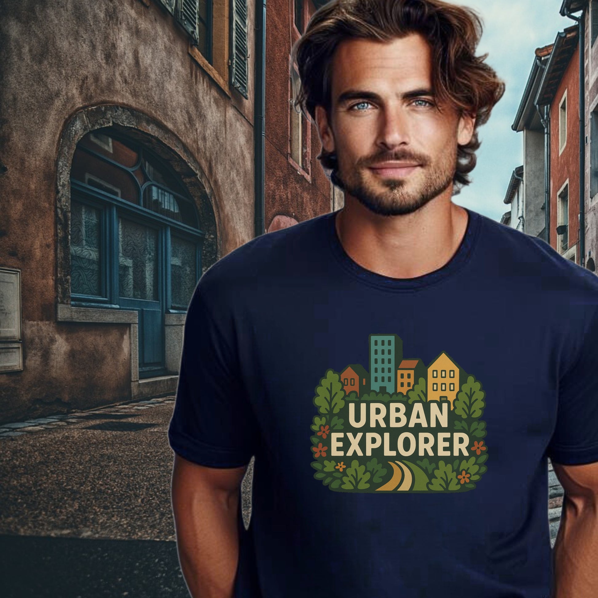 Urban Explorer Graphic T-Shirt for Outdoor Lovers