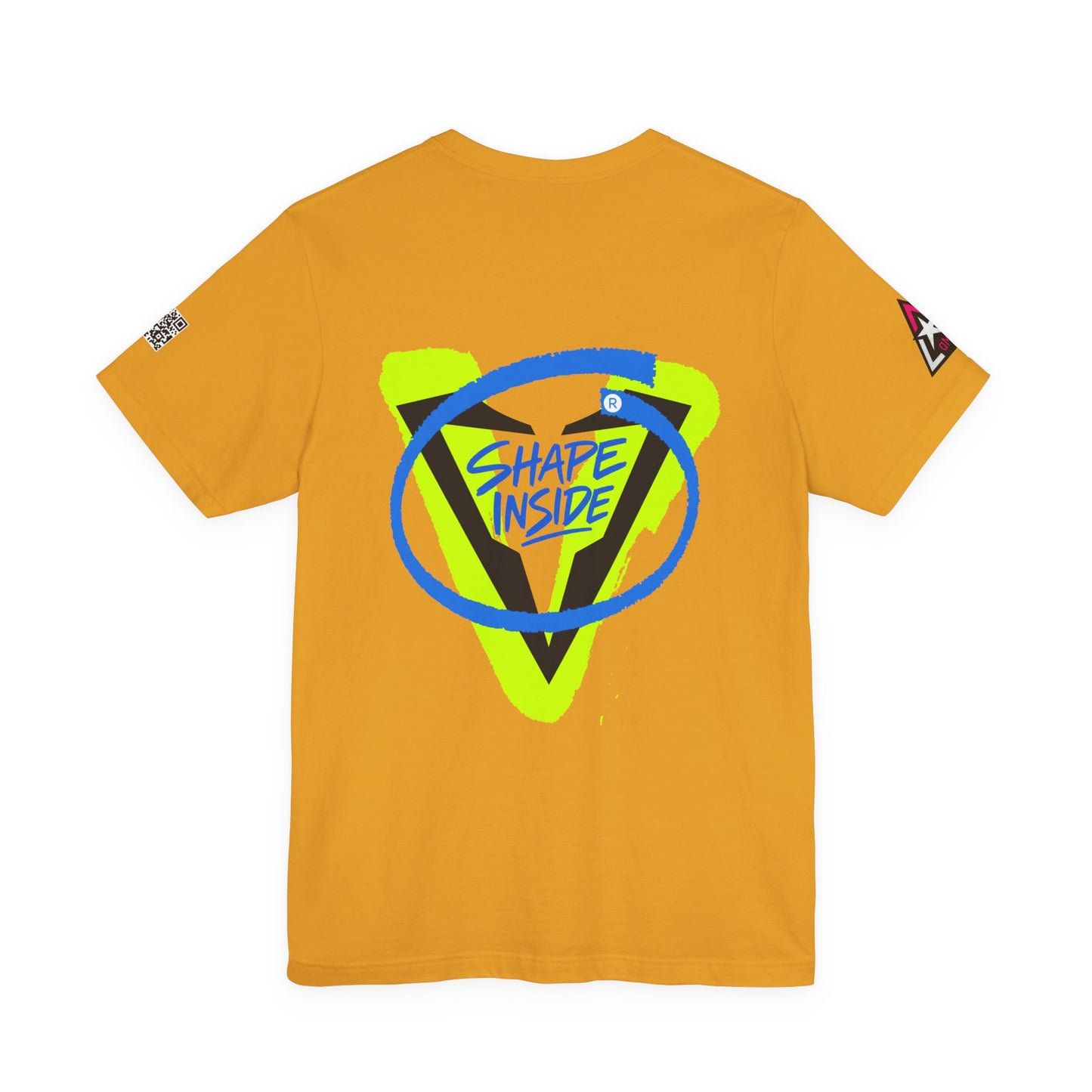 V-Shape Inside Graphic T-Shirt | Fitness Streetwear Tee | Gym & Bodybuilding Shirt
