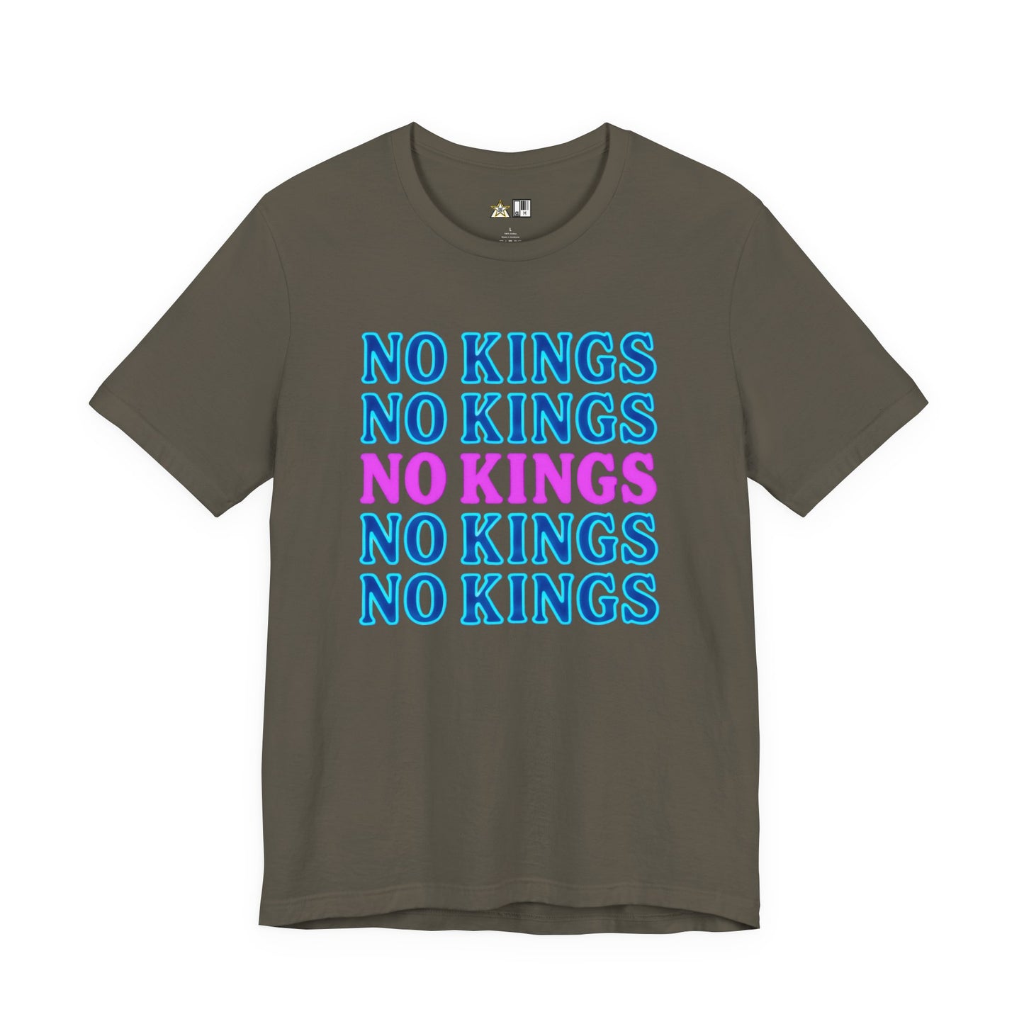 No Kings Needed – Unisex Streetwear Graphic Tee