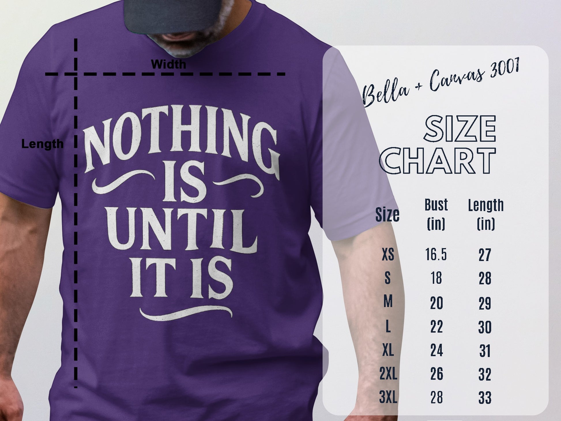 Nothing Is Until It Is Graphic T-Shirt product type