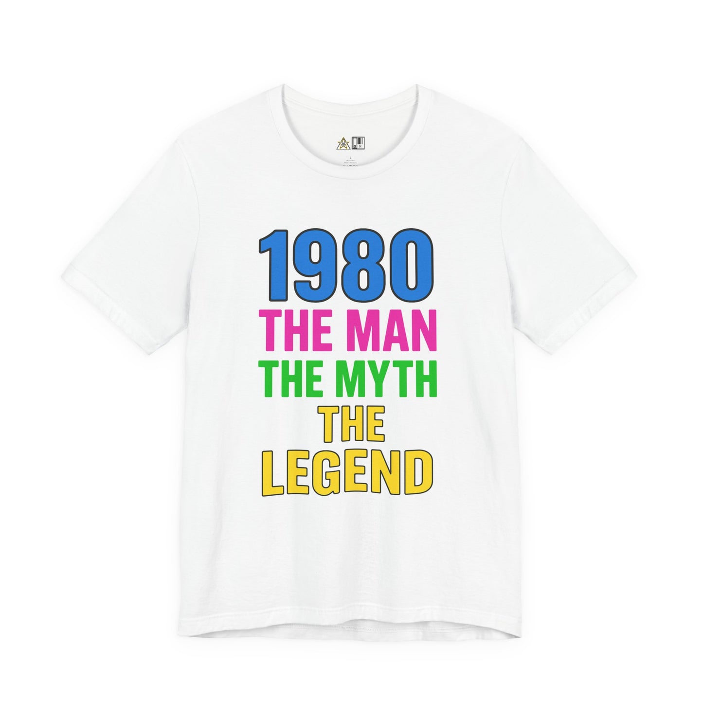 Born a Legend Since 1980 (editable)– Unisex Streetwear Graphic Tee