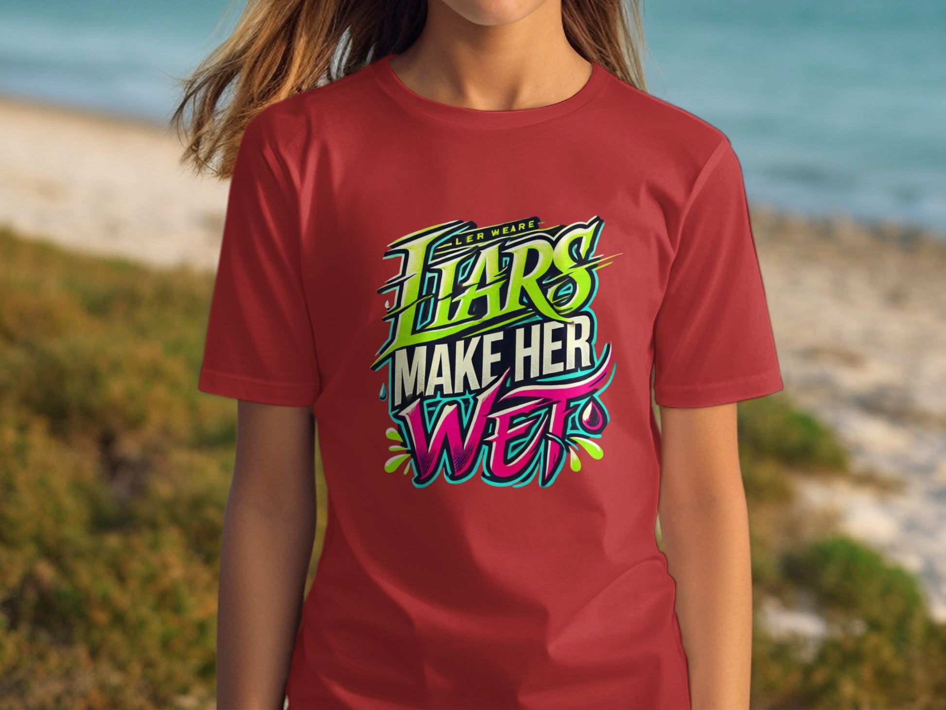 Liars Make Her Wet Graphic Tee Shirt product type
