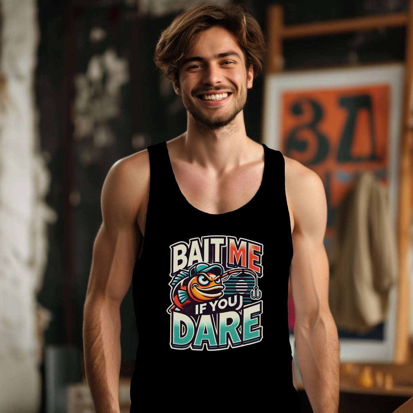Bait Me If You Dare Graphic Tank Top product type