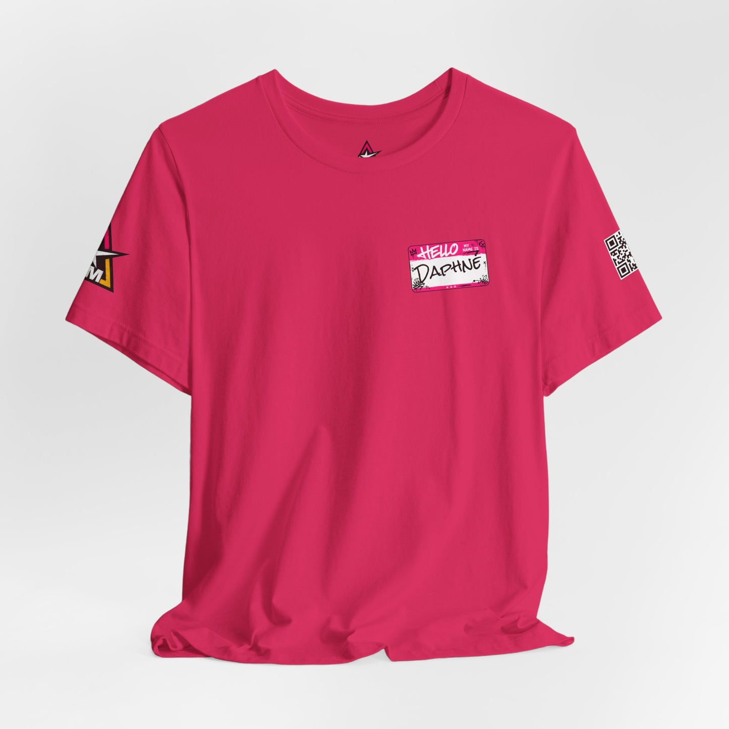 Custom Name Tag – Personalized Streetwear Graphic Tee